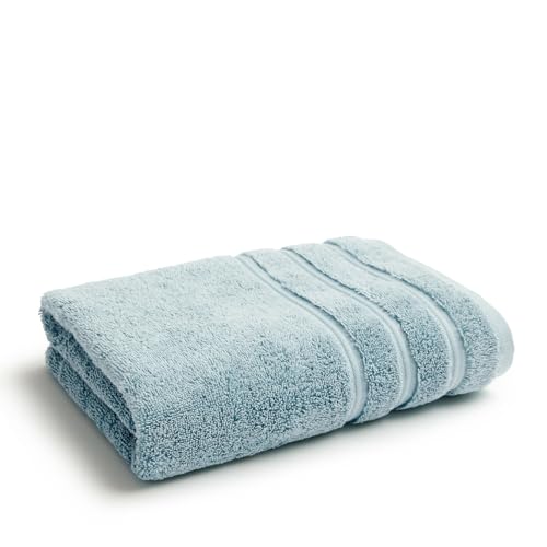 Christy Antalya Hand Towels | Set of 2 | 100% Turkish Cotton | 600GSM | Soft Plush Luxury Towel Set | 50cm x 90cm | Quick Dry | Ocean Blue