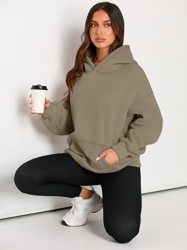 Image of EFAN Women's Hoodies Oversized Sweatshirt Comfort Fleece Sweaters | Cozy Trendy Pullover Hoodies, Sweatshirts with Pockets For Fall & Winter