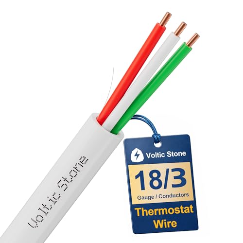 Voltic Stone 18/3 Thermostat Doorbell HVAC Wire