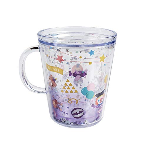 Summer Circus Plastic Cups Creatively Push Small Gift Cups Cover