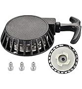 GOOFIT Schwar Easy Pull Kickstarter Zubehör Aluminium Seilzugstarter Montage Ersatz für 2 Takt 47...