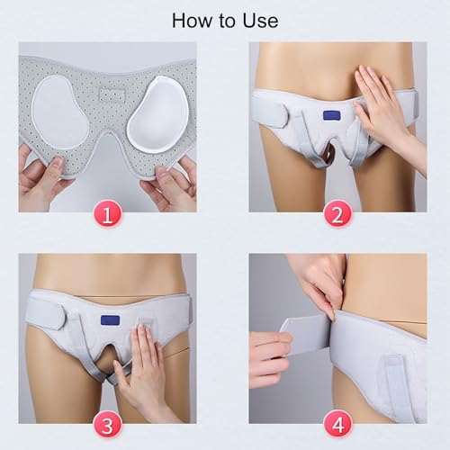 Faja para Hernia Inguinal con 2 Almohadillas Compresivas miniatura 7