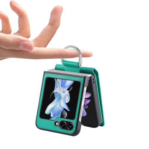 Étui cuir Samsung Galaxy Z Flip 5 5G portefeuille et housse anti-chocs ZFlip5