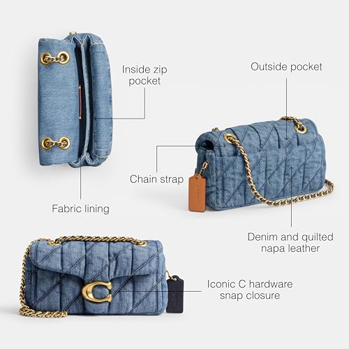 Image of COACH Women's Quilted Leather Tabby 20 Shoulder Bag
