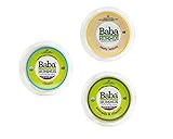 Baba Small Batch Organic Hummus (8 oz, 3 Pack) - USDA Organic, Gluten Free, Vegan, Non-GMO, Choleste