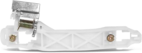 Miniatura 6 de PM PERFORMOTOR Soporte de montaje para manija de puerta trasera izquierda del lado del conductor compatible con Chevy Aveo Pontiac G3 07-11, blanco