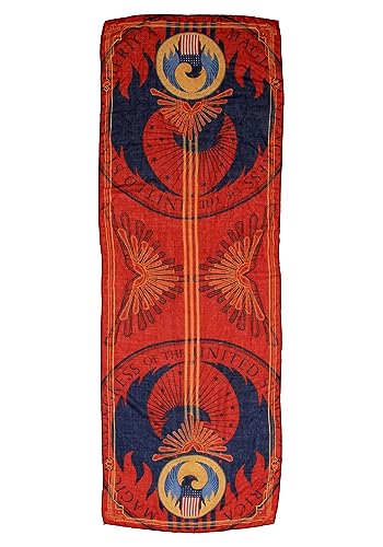 elope MACUSA Lightweight Scarf Red4