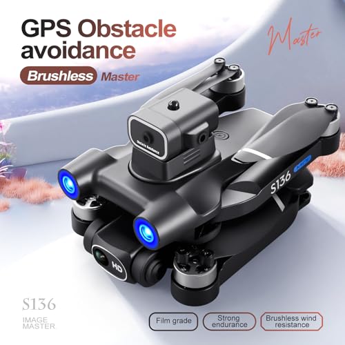 Tghijkk S136 4K Gps Drone:With 360° Obstacle Avoidance thumb #1