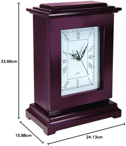 Peace Keeper Tall Rectangular Working Clock Gun Concealment Diversion Safe