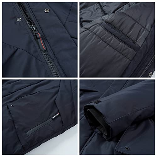 Image of WEEN CHARM Men's Solid Parka Jacket