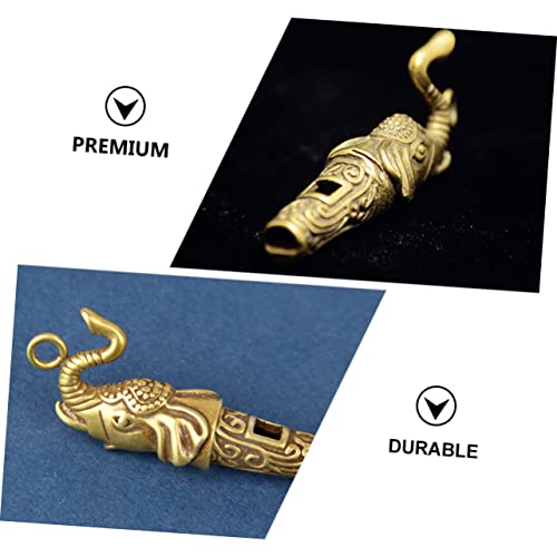 3 Pitos de Cobre en Forma de Elefante para Exteriores miniatura 2
