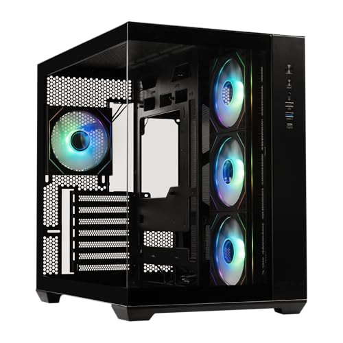 Caja Bitfenix Cube AL118 negro ideal para setups minimalistas en casa