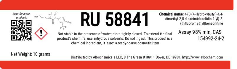 Image of RU58841 Powder, 10 Grams