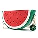 QiMing Watermelon CrossBody Purse Bag,PU Phone Shoulder Wallet for Women Girl