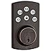 Kwikset Powerbolt Keyless Electronic Door Lock 5-Button Keypad, With Keyed Entry Deadbolt, Featuring SmartKey Security Re-Key Technology in Venetian Bronze
