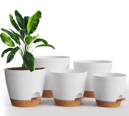 Utopia Home Self Watering Pots for Indoor Plants, Planters for