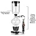 Yama TCA3D Replacement Top Beaker - Borosilicate Glass For 3 Cup Tabletop Siphon Coffee Maker, Heat-Resistant, Dishwasher Safe