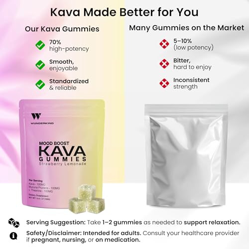 WUNDERKIND Kava Gummies Extra Strength