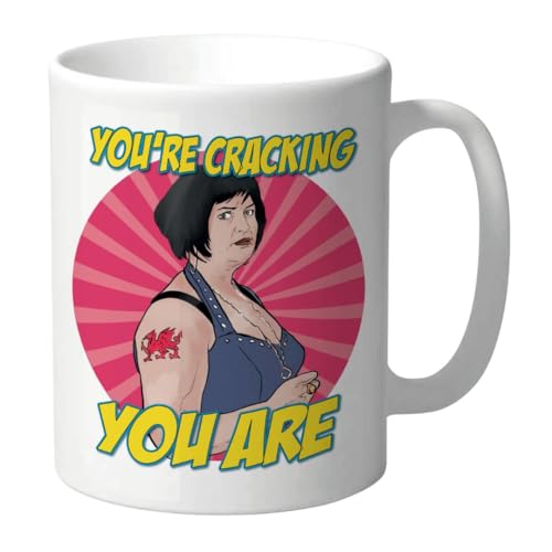 Funny Mug Nessa Gavin and Stacey - Youre Cracking CMUG22