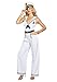 Dreamgirl Women's Anchors Away, Blue/White, S