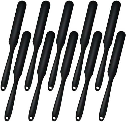 6PCS Non-Stick Wax Spatulas Set Silicone Spatula Hair Removal