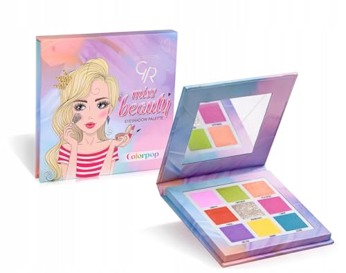 Far Paleti, Miss Beauty Eyeshadow Palette, Colorpop