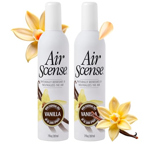 Image of Air Scense Vanilla Natural Air Freshener, Room Spray, 2 Pack