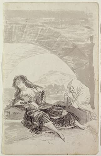 Image sur toile nordique Goya pour revitaliser un mur blanc de chambre à coucher
