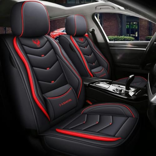 Housse de siège voiture universelle BMW X1 X3 i8 design rouge