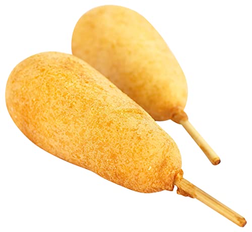 Perfect Stix Wooden Corn Dog Sticks. 12 X 3/16 Semi-Pointed Corn Dog Sticks. Wooden Skewers Pack Of 100 Count. #TOP29