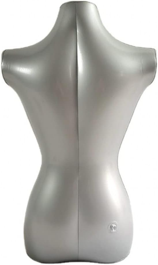 YJIUYUANQ Inflatable Female Model Plastic Body Mannequin Shop Display Mannequin Mannequin Torso,2-Pack