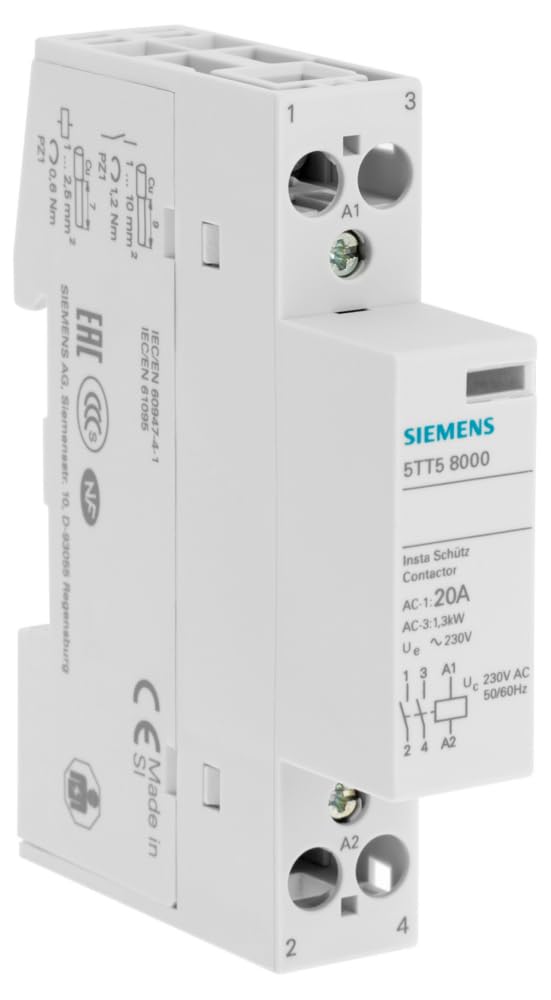 SIEMENS - Contattore di potenza 20 A