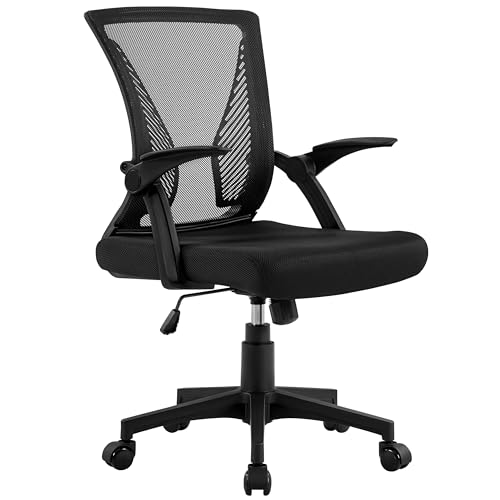 Yaheetech Silla de Escritorio Oficina Ergonómica