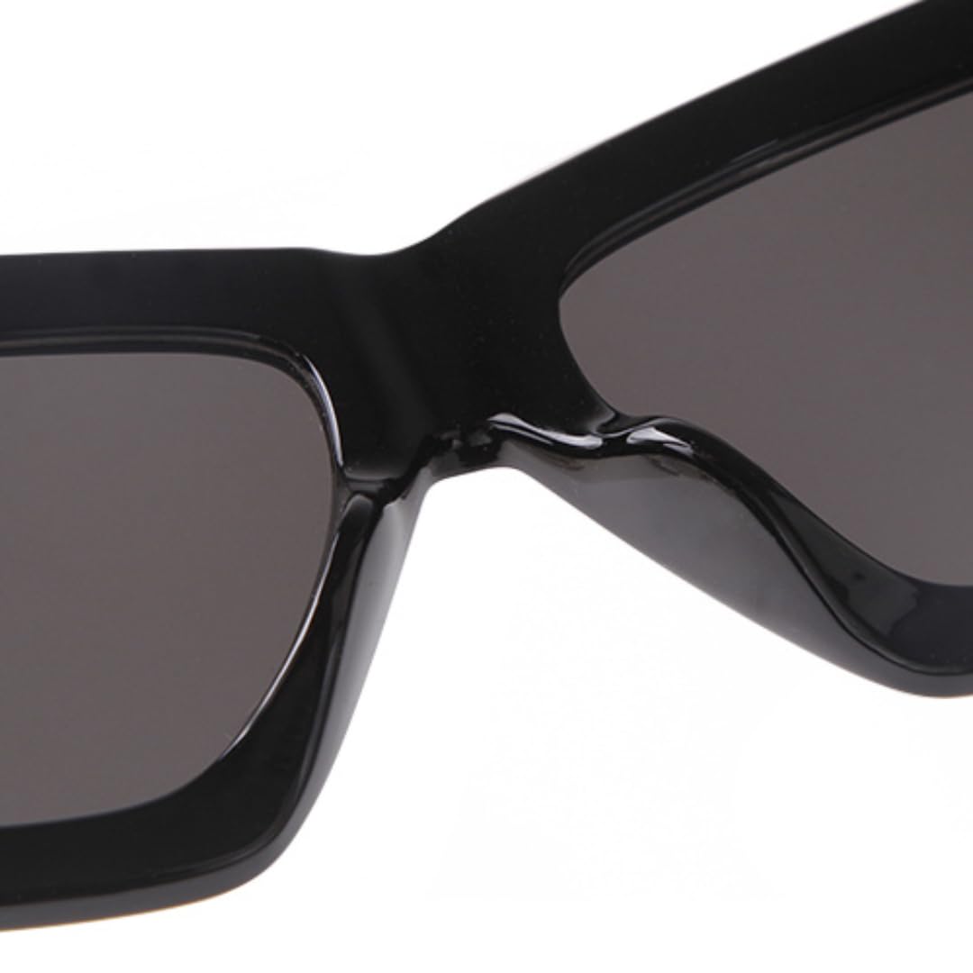 Cat Eye Occhiali da sole da uomo occhiali da sole retrò da donna con montatura grande occhiali da viaggio occhiali da sole protezione UV