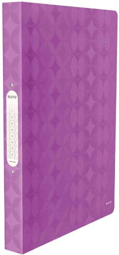 Leitz 4517-00-65 Ringbuch Retro Chic, 2 R-Ring, Polypropylen, 32 x 314 x 257 mm Stück, violett