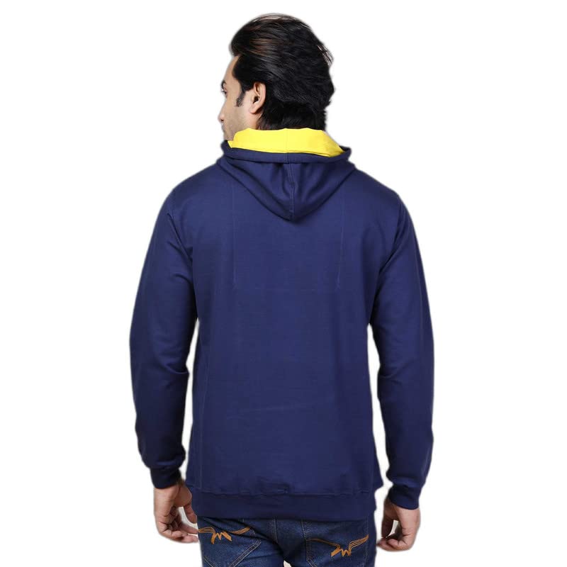 Image of Palm Island Men's Stylish Round Neck Cotton Hodded Hoodie Sweatshirt