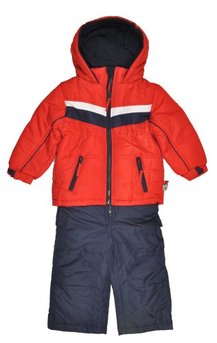 Image of Rothschild Boys Stripe Active Snowboard Snowsuit