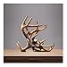 liushop Portavini Portabottiglie del Vino Antler Antler Eno Ornamenti Diagonalmente disposto for l'artigianato Ornamenti Domestici Tavolo da Cucina Decorazione Arte Elegante portabottiglie