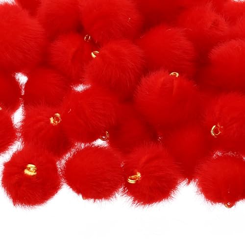 Bolas pequeñas esponjosas rojas para rellenar proyectos de costura 3