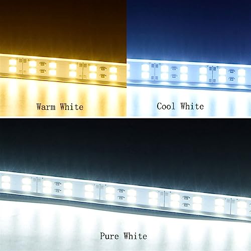 10 piezas luces LED barra rígida 50 cm 12V blanco miniatura 6