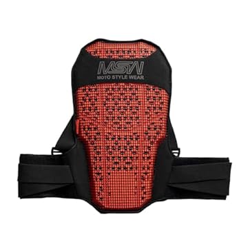 motorcycle back protector straps