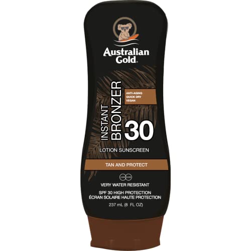 Australian Gold SPF 30 Lotion + Bronzer, 237 ml