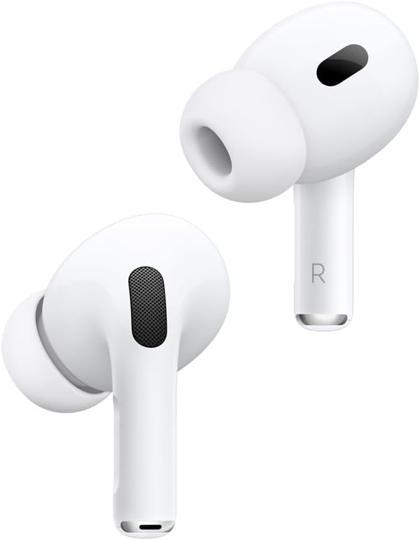 auriculares inalámbricos AirPods Pro (2.ª generación), estuche de carga MagSafe de audio espacial personalizado (USB-C) Auriculares Bluetooth para iPhone (MTJV3)