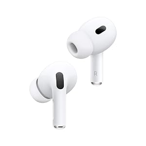 Apple AirPods Pro 2nd Gen Wireless Earbuds Personalized Spatial Audio MagSafe Charging Case USB-C Bluetooth Headphones for iPhone