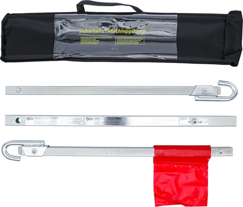 BGS 3050 | Abschleppstange | max. 2000 kg | 1,8 m | Abschleppseil | Pkw / Auto