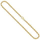 kordelkette 585 45 cm Unisex Halskette als Kordelkette hohl ohne Anhänger - Echtschmuck direkt vom Juwelier. Tolles Geschenk für Sie oder Ihre Liebsten.