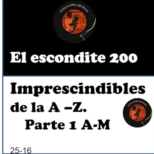 Page de couverture de 25 - 16. Imprescindibles de la A a la Z. 1ª Parte A-M