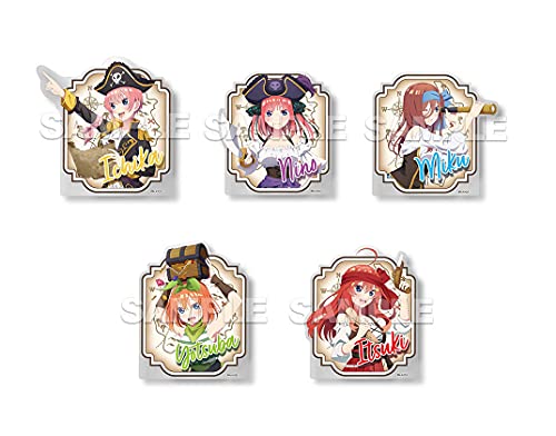 五等分の花嫁∬ Treasure huntレーディングスタンドバッジ 5個入りBOX