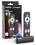 STRONG SRT41 4K UHD Google TV Stick, Android 11, WiFi, Integrierter Chromecast, Google Sprachassistent, HDR10+, Dolby Atmos, Netflix, Prime Video, Youtube, Disney+
