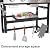 2 in 1 Propane Griddle Grill Combo 38200 BTU, 4-Burner Propane Gas BBQ Grill with 2 Foldable Side Table for Outdoor Cooking Camping Patio Backyard (propane+griddle)